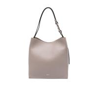 FURLA小牛皮女士单肩包时尚百搭配扣可调节肩带内置拉链口袋