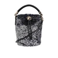 FURLA女士亮片装饰抽绳封口单肩包时尚百搭配饰斜挎包