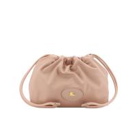 博柏利(BURBERRY)女士聚酰胺抽绳单肩包轻便实用百搭配色潮流休闲