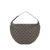 托里.伯奇(TORY BURCH)女士单肩包棉麻拼接牛皮手提斜挎包潮流字