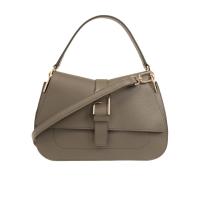 FURLA女款真皮徽标搭扣单肩包时尚百搭配饰肩带多功能斜挎包