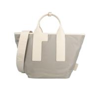 FURLA女士尼龙单肩包时尚梯形设计双提手拉链口袋通勤手提斜挎两