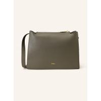 FURLA女士单肩包真皮锁扣调节肩带多仓设计实用百搭配饰品牌标识