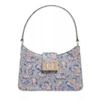 FURLA女士休闲百搭配饰金属细节轻便手提单肩斜挎包银色潮流百搭