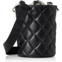 FURLA女士绗缝桶包抽绳设计多功能单肩斜挎包通勤手提休闲百搭配