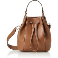 FURLA女士迷你水桶包软牛皮抽绳设计可调节肩带多场景实用手提斜