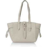 FURLA高质感粒面皮革女士手提包大容量抽绳设计便携实用单肩斜挎