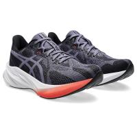 亚瑟士(ASICS)跑步缓震训练鞋男ASICS Dynablast5灰紫拼黑运动跑