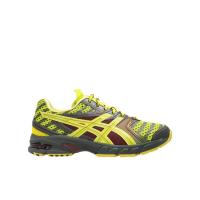 亚瑟士(ASICS)女鞋系带跑步鞋透气舒适运动休闲套穿织物橡胶底运