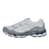 亚瑟士(ASICS)男士跑鞋透气减震舒适户外训练运动鞋灰蓝色