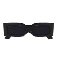 Gucci/古驰黑灰矩形醋酸酯男士潮流防晒太阳镜