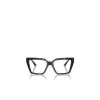 周仰杰(JIMMY CHOO)几何框平光镜女款醋纤复古框大框光学眼镜框