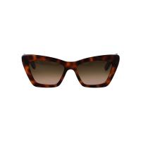 FERRAGAMO女款醋酸纤维棕玳瑁纹太阳镜时尚百搭防紫外线潮流女士眼镜