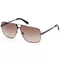 GUESS男士配饰金属太阳镜GU飞行员眼镜框户外活动日常出行