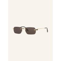 Cartier女士金属镜框矩形金标雕刻滤光类太阳镜配镜盒墨镜25夏季新款