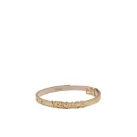 Versace/范思哲女士金属扣腰带 皮革材质 cm宽 标志字母设计