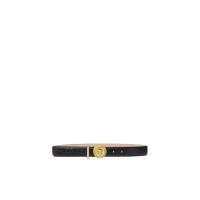 Versace2024冬季新款女士徽标牛皮针扣腰带时尚可调节3cm宽