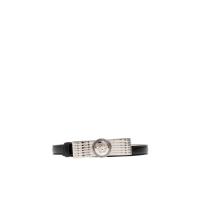 Versace女款可调节皮革腰带时尚装饰标志图案设计cm宽