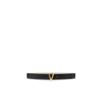 Versace女式V形腰带针扣闭合简约百搭时尚腰带