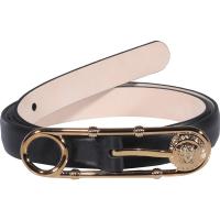 Versace女式腰带装饰金属扣简约百搭经典款