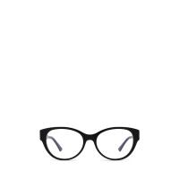 Cartier女款黑色透明猫眼太阳镜时尚复古醋酸酯眼镜框