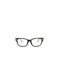 Cartier卡地亚平光镜女护眼防蓝光舒适清晰几何醋酸纤维豹纹