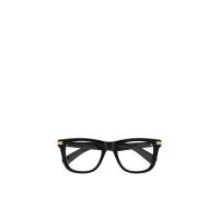 Cartier卡地亚平光镜男防蓝光护眼舒适清晰几何醋酸纤维黑色