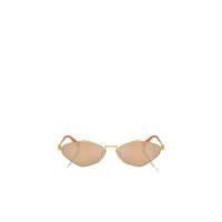 miumiu缪缪太阳镜女遮光护眼防紫外线时尚全框金属有色镜片