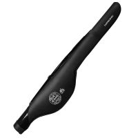 RYOBI 利优比路亚包大容量硬壳大肚鱼竿包1.3米提背两用海竿 黑色