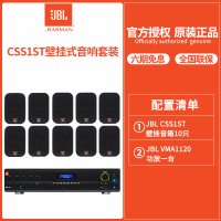 JBL CSS-1ST壁挂音箱*10只+VMA1120背景音乐音箱商用音响户外公共广播 防水音响