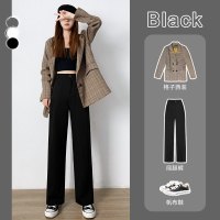 樵JIAO西装直筒阔腿裤女高腰032-RT-Y849