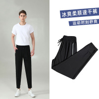 樵JIAO速干运动裤情侣裤子新款潮夏季薄款冰丝宽松束脚韩版潮流休闲034-RT-Y876-Z030-Z033