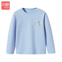 三枪新疆棉加厚磨毛绒男童圆领衫星战