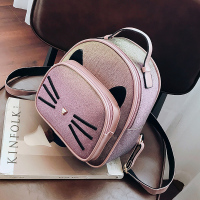 新款迷你可爱萌双肩包女韩版潮百搭2018小清新少女士背包包pu