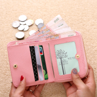 小钱包女短款女士钱包韩版拉链小零钱包女学生迷你卡包硬币包简约