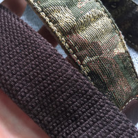 时尚新潮双面两面用男女通用平滑合金懒人扣帆布腰带N3-P019