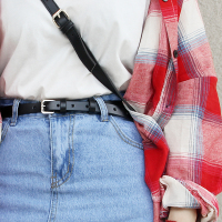 时尚腰带女细韩国裤带女士皮带连衣裙装饰简约百搭牛仔裤通用学生