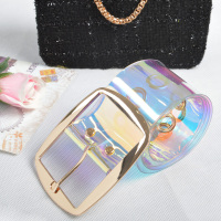 透明皮带女简约百搭韩国装饰腰带时尚休闲学生通用连衣裙裤带腰封