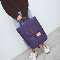 bf风书包女韩版原宿ulzzang简约高中学生森系双肩包大容量电脑包