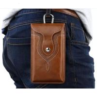 VIVO步步高Y66腰带手机壳Y67竖挂腰包X9手机包腰袋皮套穿皮带男士