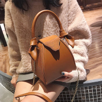 包包女2018新款潮女包菱形手提包三角粽子包欧美时尚单肩斜挎包小