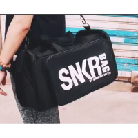 潮款snkr bag球鞋收纳旅行包 户外手拎运动包多功能打篮球健身包