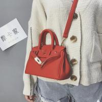 包包女2018新款潮韩版百搭凯莉包时尚单肩斜挎包锁扣手提包铂金包
