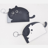 第N只猫 新款零钱包女迷你可爱韩版简约个卡通硬币包卡包女式手拿