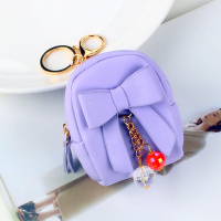 韩国可爱钥匙包学生零钱包蝴蝶结钥匙扣挂件女士钱包硬币包