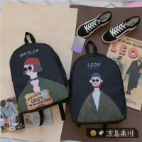 韩国INS学生背包帅气街拍日系原宿港风软妹双肩包ulzzang少女书包