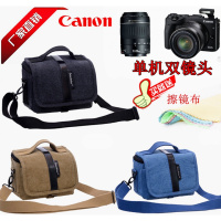 佳能EOS M3 M5 M6 M10 M100 M50 200D 微单相机包 双镜头摄影包