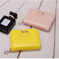 简约潮流女士零钱包时尚硬币包多功能卡包女生韩版个性糖果色