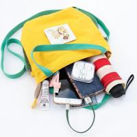 可爱斜挎包小包包2018新款韩版学生水桶文艺手提包帆布包女单肩包