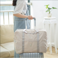 折叠旅游包行李袋帆布女拉杆包手提轻便健身包待产包旅行包可折